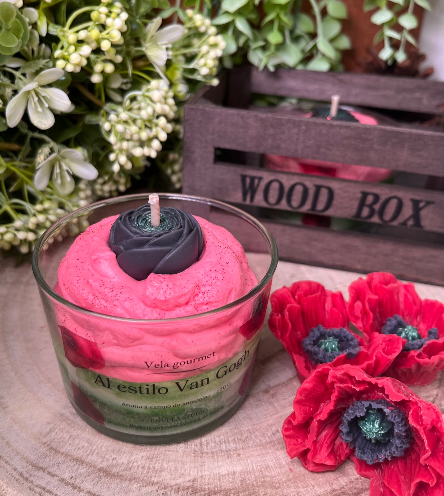 Vela "Al estilo Van Gogh"