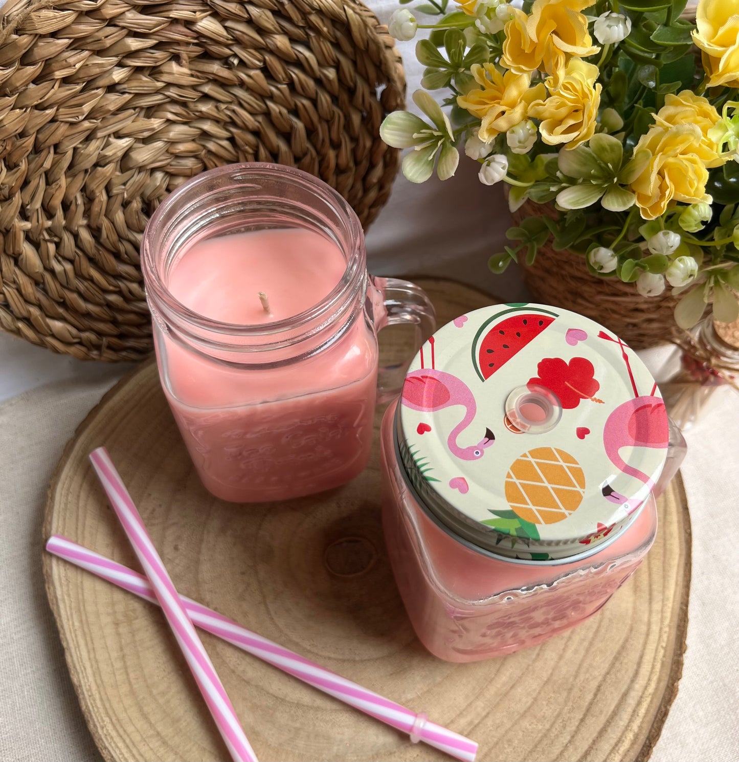 Vela "Paraíso frutal"