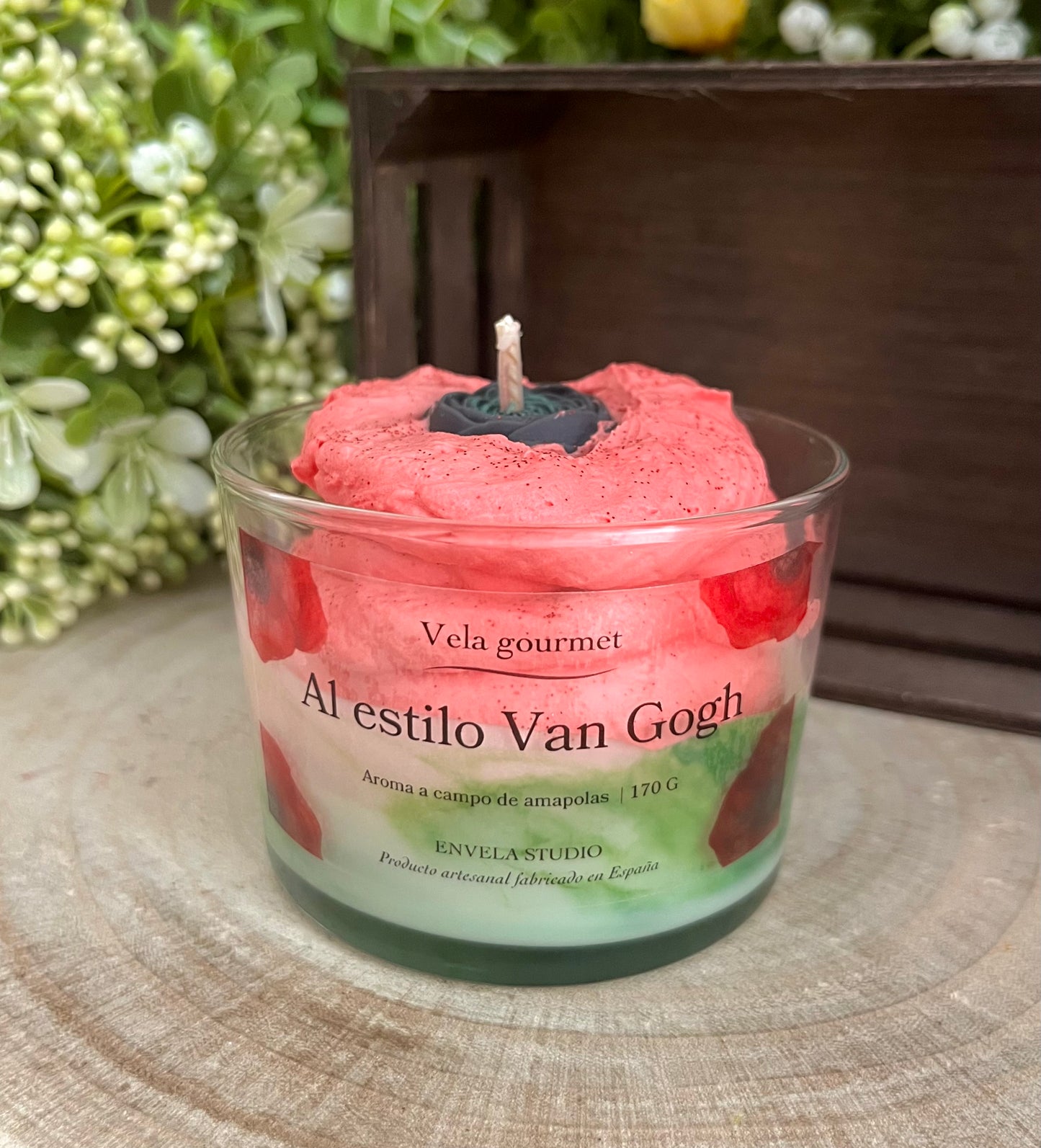 Vela "Casi al estilo Van Gogh"
