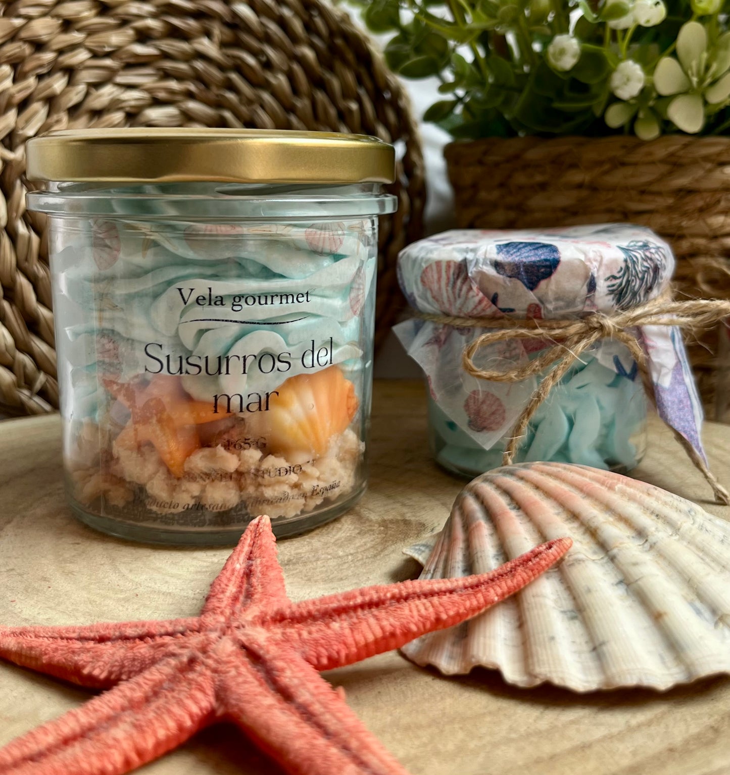Vela "Susurros del mar"