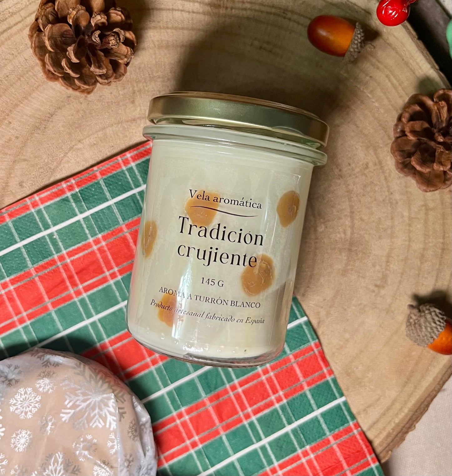 Vela "Tradición crujiente"