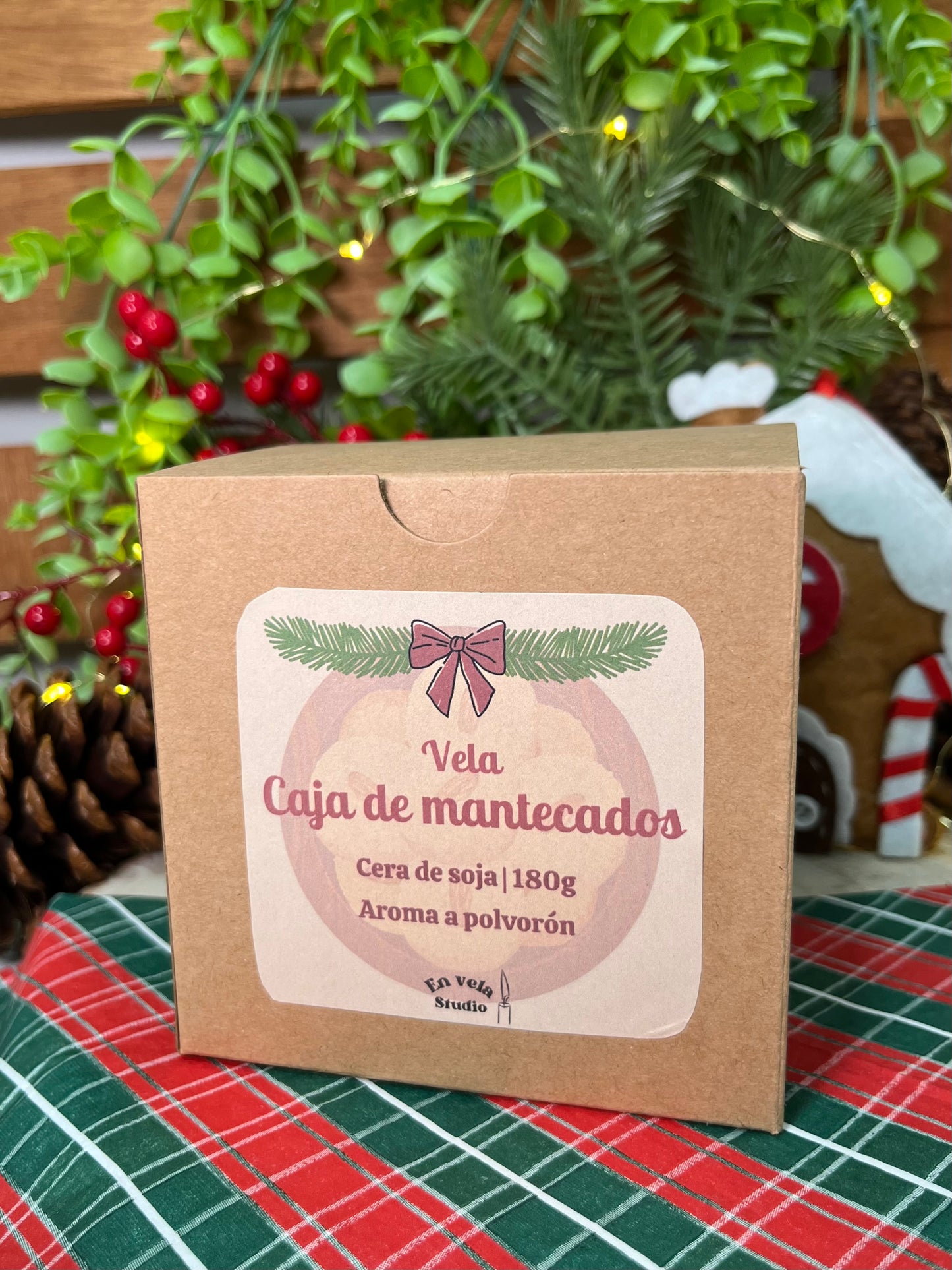 "Shortcake Box" Candle