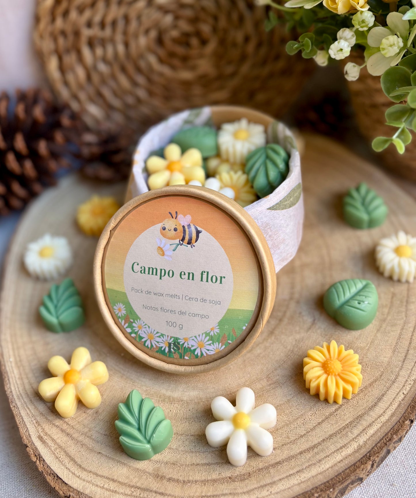 Wax melts "Campo en flor"