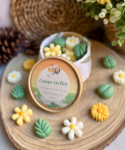 Wax melts "Campo en flor"