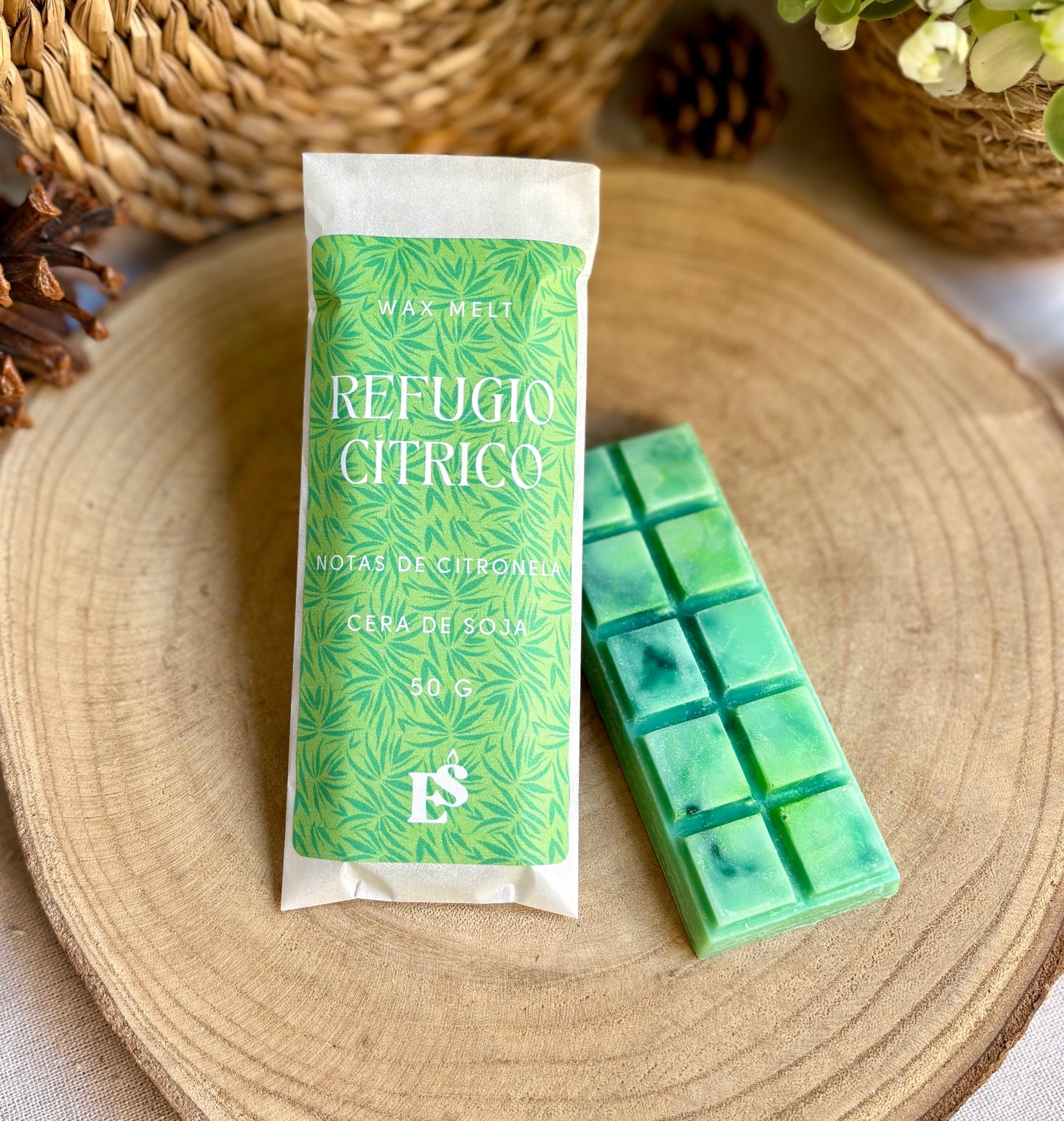 Wax melt "Refugio Cítrico"