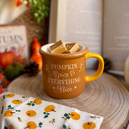 A la taza · Quemador de cerámica para wax melts
