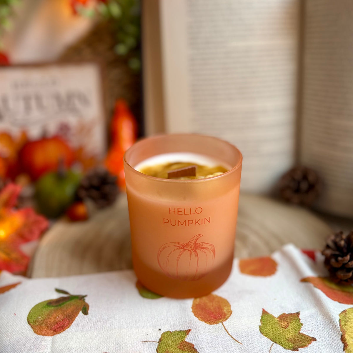 Hello Pumpkin · Vela premium