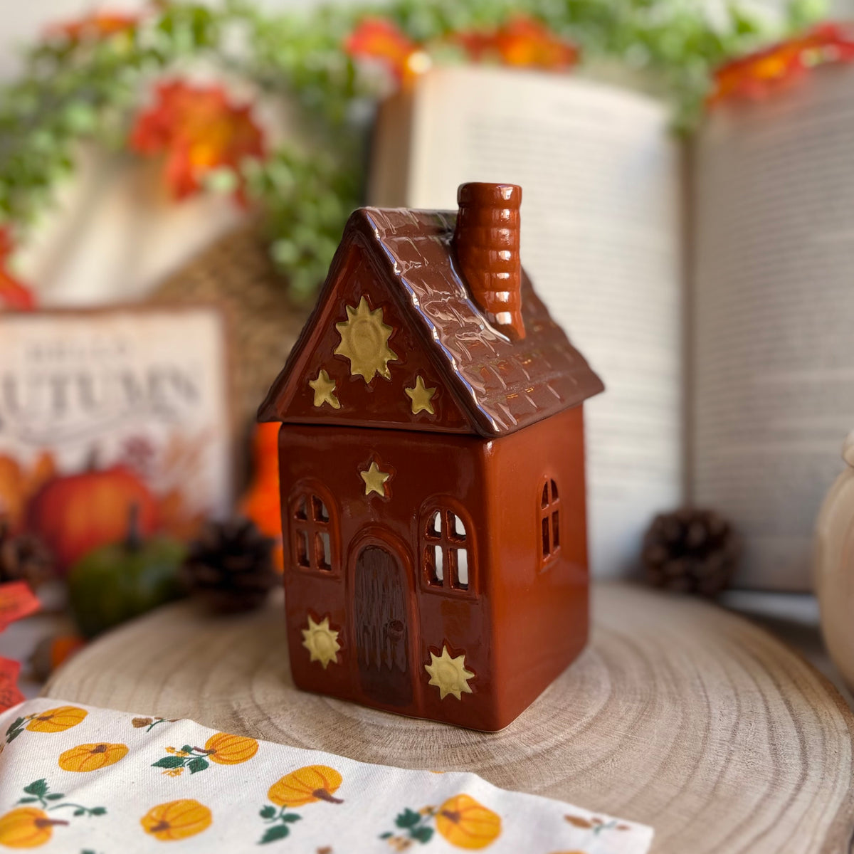 Hazelwood · Quemador de cerámica para wax melts