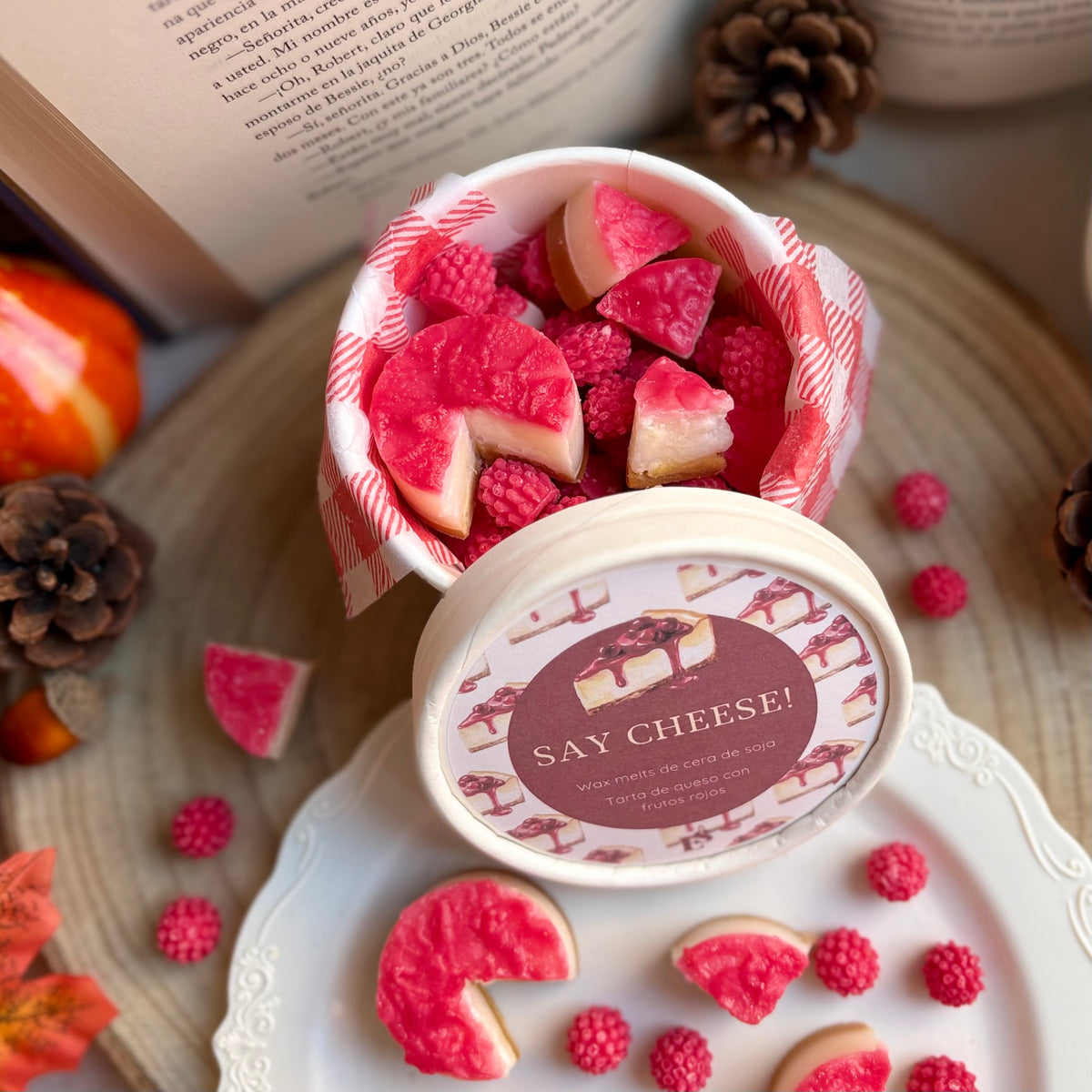 Say Cheese! · Wax melts