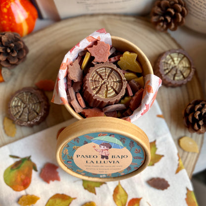 Paseo bajo la lluvia · Wax melts