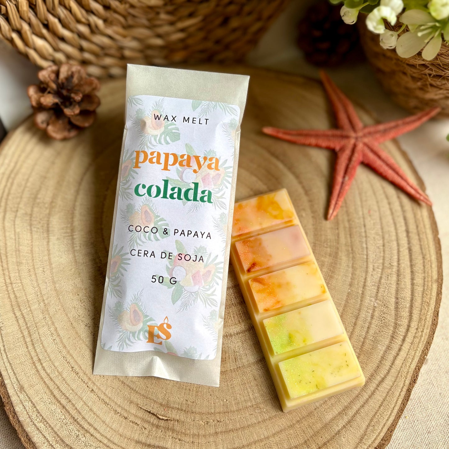 Wax melt "Papaya colada"