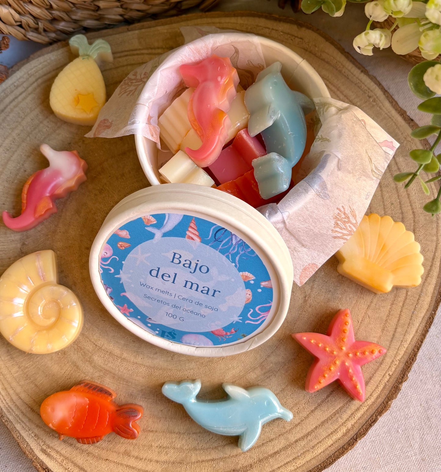 Wax melts "Bajo del mar"