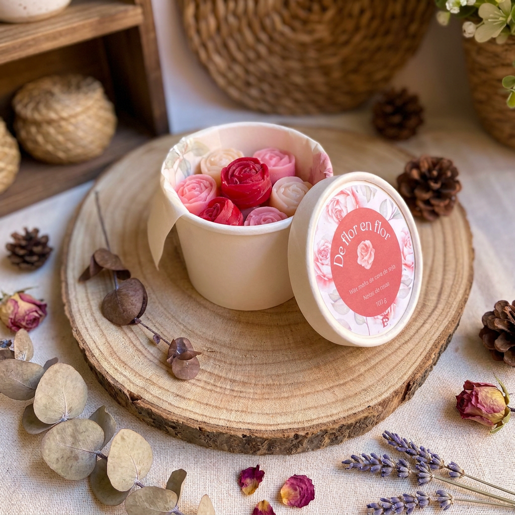 Wax melts "De flor en flor"