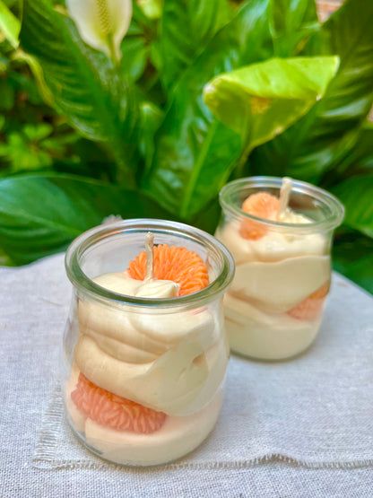 Vela "Mini mousse de naranja"